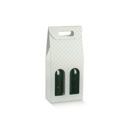 Carton 2 bouteilles mat grigio Carton 2 bouteilles mat grigio