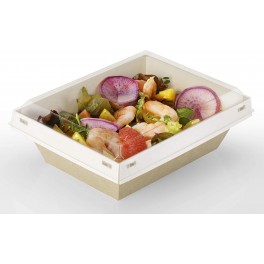 Boîtes à traiteur LUXIFOOD avec couvercle Boîtes à traiteur LUXIFOOD avec couvercle
