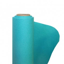 Nappe intissée turquoise