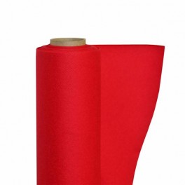 Nappe intissée rouge