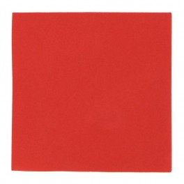 50 serviettes intissées céli 40x40 rouge