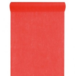 Chemin de table intissée 0.30x5m rouge Chemin de table intissée 0.30x5m rouge