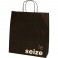Sac automatique kraft entièrement personnalisé